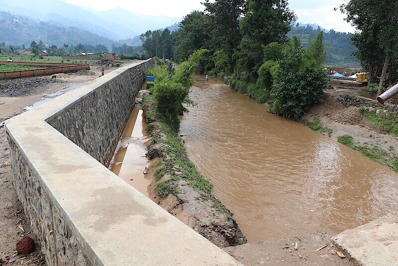 Volcano flood study